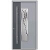 RAL 7040/7015 ,panneau recouvrant l‘ouvrant ,moulure PLUSline intérieure ,vitrage 1034 ,porte SOFTth...