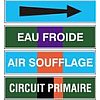 norme AFNOR NF X 08-100 et NF X 08-105NEW impression norme couleur NFX 08-002 sur film PVC 100 micro...
