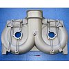 Carcasse de tondeuse double lamesRéalisé en moulage V-Process Poids : 18 kg