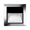 Description: Small recessed unit comprising a square Zamak embellisher and a square/round diffuser o...