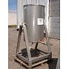 Cuve de stockage 6000 L, inox simple enveloppe