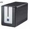 Serveur NAS ethernet 2 disques SATABoîtier de stockage réseau vous permettant de partager chez vousc...