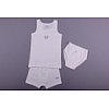 CODE : 008072PRODUCT : UNDERWEAR SETDESCRIPTION : % 100 COTTONSIZES : 4A / 5A / 6A / COLOR : WHITE -...