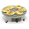 Crêpières avec plaques en fonte émaillée pour réussir vos crêpes moelleuses et dorées à souhait, gal...