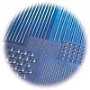 Formage•Raquettes de filtration•Protections luminaires•Pièces industries diversesGaufrage, rainurage...