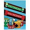 Pour signaler le sens d'écoulement ou l'identification du fluide par code couleur.Marqueurs adhésifs...