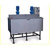 Cuve simple ou double avec brasseurChauffage électrique indépendant.Construction acier inox.Rotation...