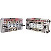 Plaques multi-connexions pour circuits fluides et électriques Plaques multi-connexions pour circuits fluides et électriques