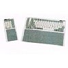 Clavier monobloc AZERTY optimisé pour Gauchers avec programmation du verrouillage de touches possibl...