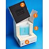 Extérieur / intérieur : Carton extérieur blanc couché DDMM(double/double micro cannelure/micro canne...