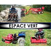 • Coupe 1.20 m, 1.50 m ou 1,80 m / 3 lames, et 2,35 m / 5 lames • Ejection latérale • Montées sur 4 ...