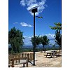 Modèle: Eclairage public solaire Alim. et conso électrique: 12 V. 30 W. Type de Led: COBLuminosité: ...