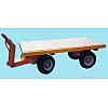Caractéristiques> remorque à plancher bois 10 Tonnes> remorque simple et robuste pour dépose d...