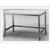 Table de découpe, centrale, Dessus polyéthylène, profondeur 700 ou 800 m, SDBF Construction inox 18/...