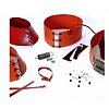 Résistances souples silicone- Eléments chauffants extra plats et flexibles pouvant s’adapter à diffé...