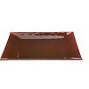 C; Art Déco; Assiette à pain Khéops chocolat 12 x 12 cm; Assiette à pain Khéops gris 12 x 12 cm; Ass...